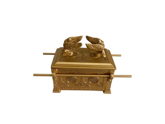 Veronese Design Ark of the Covenant: Gold Plated Resin Replica