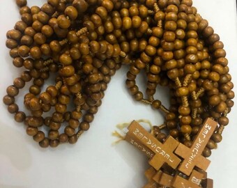 Olive wood  Catholic Rosaries hand made from jerusalem  ,jerusalem wood beads rosary in bulk ,holy land  Terra Santa