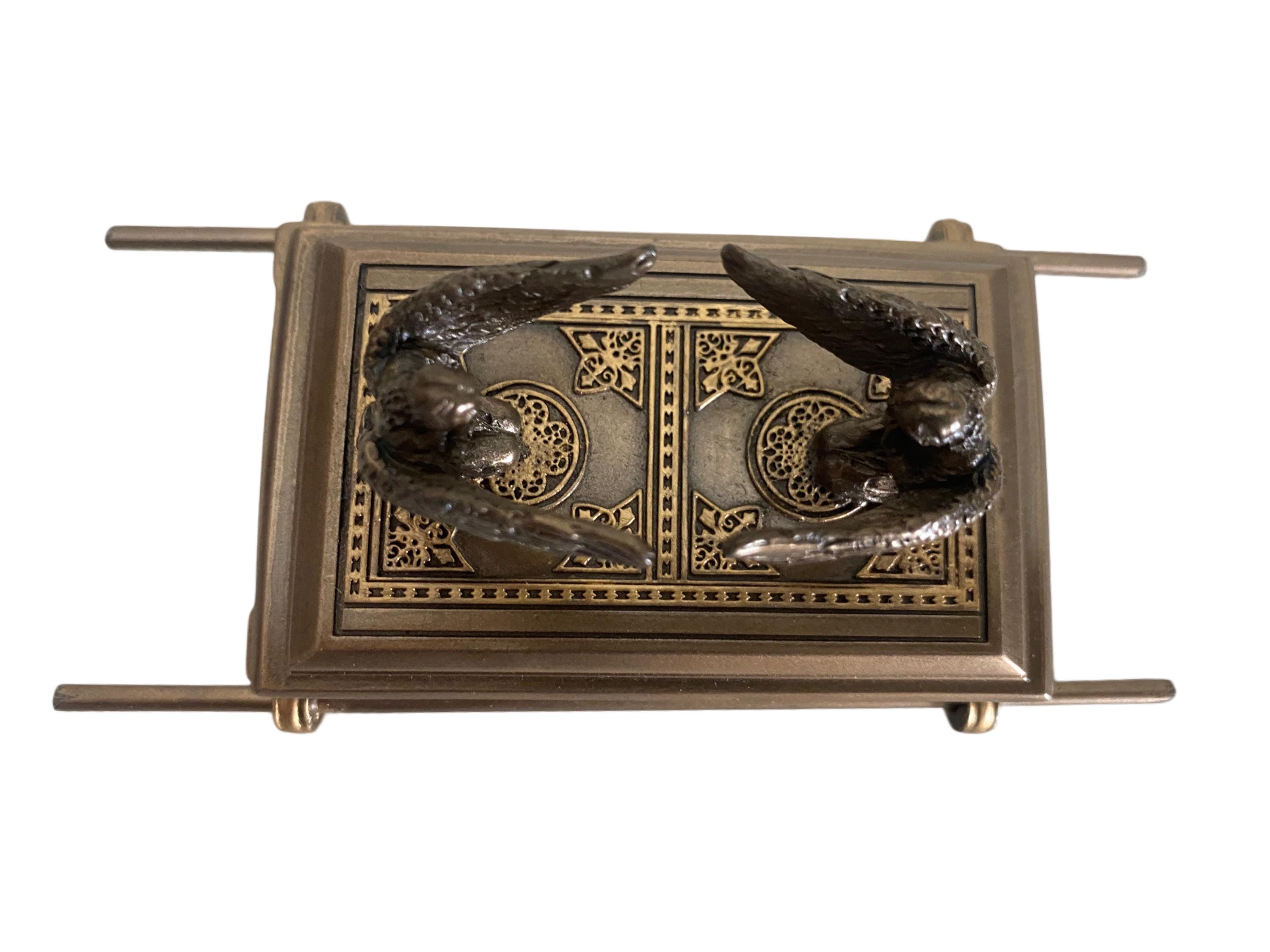 Veronese Design Ark of the Covenant: Cold Cast Bronze Coated Resin