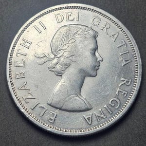 Canada one dollar silver - Etsy 日本