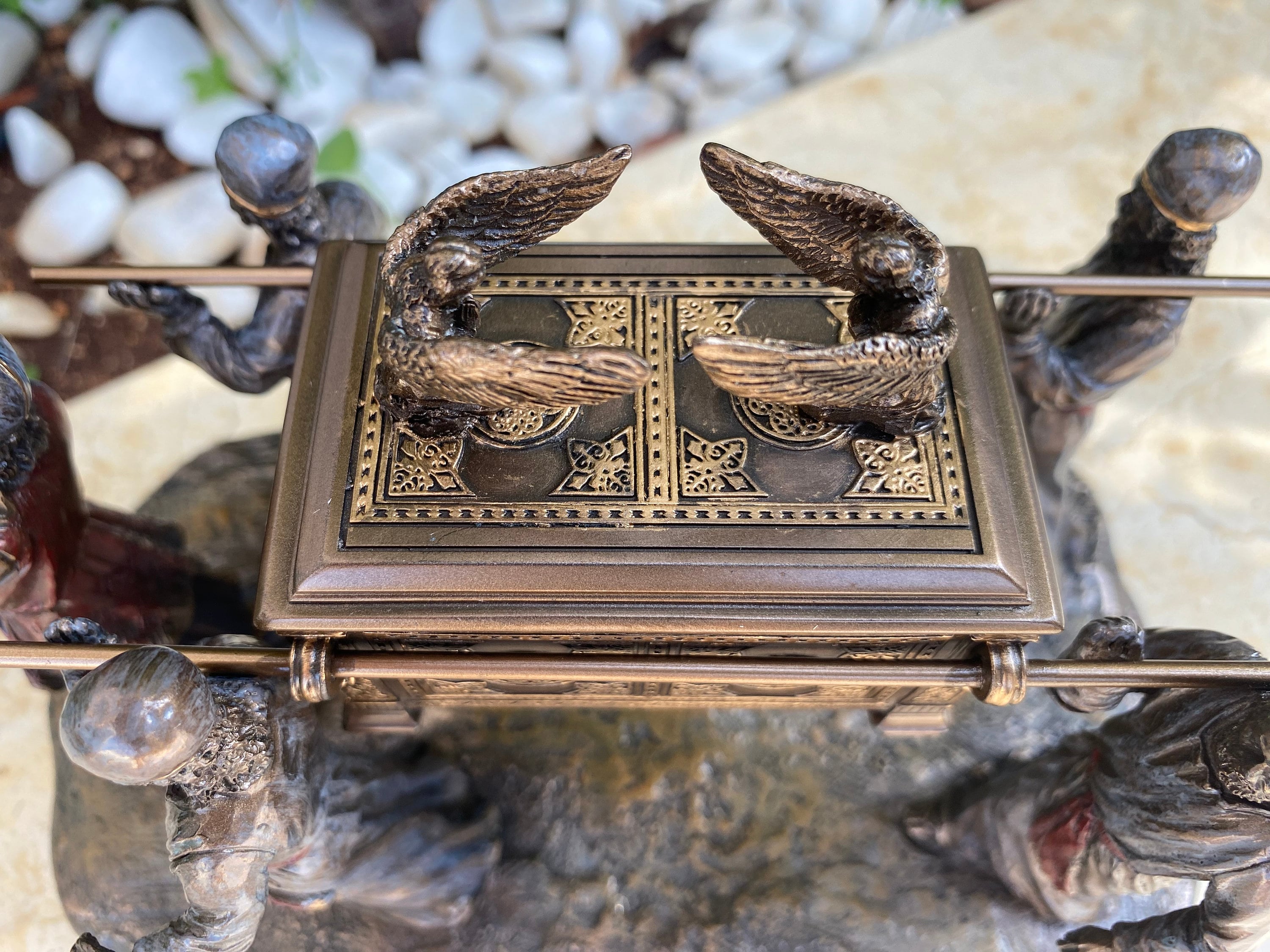 Veronese Design Ark of the Covenant Statue: Cold Cast Bronze