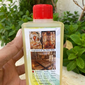 Huile d'onction NARD Authentique Pure 100 % Bénédiction fabriquée à JERUSALEM Terre Sainte 300 ml image 1