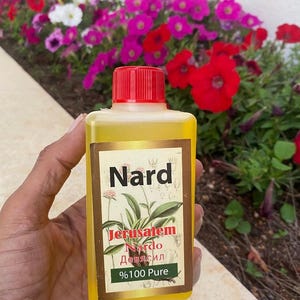 anointing oil  Nard   Authentic  Concentrated Pure 100%  from JERUSALEM hoy land terra santa  300 ml
