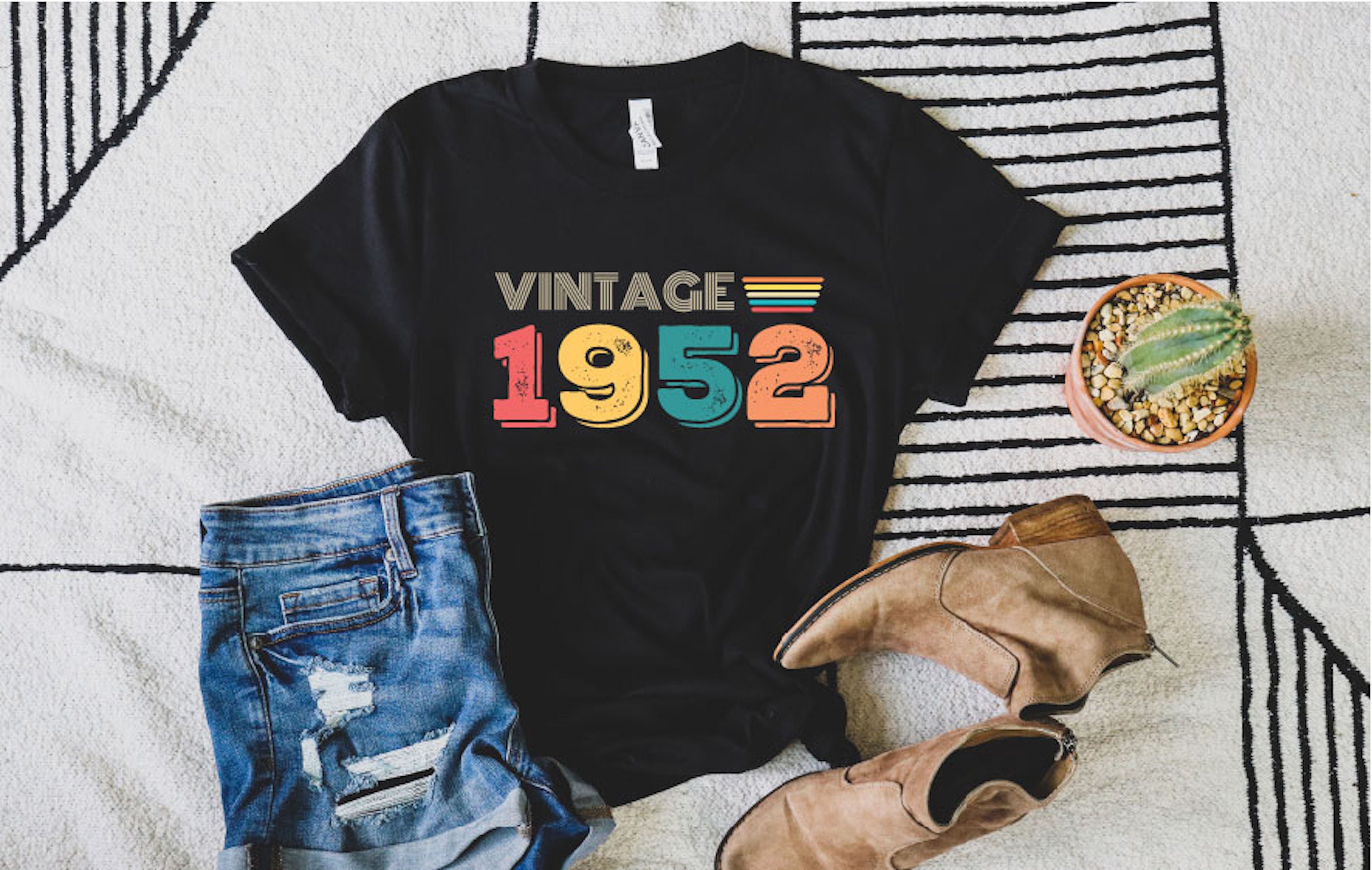 70th Birthday Shirtvintage 1952shirt70th Birthday Gift for | Etsy