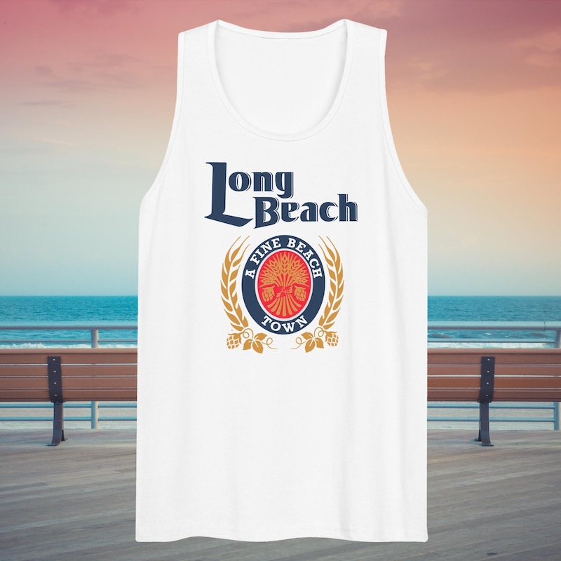 A Fine Beach Town Tank Top