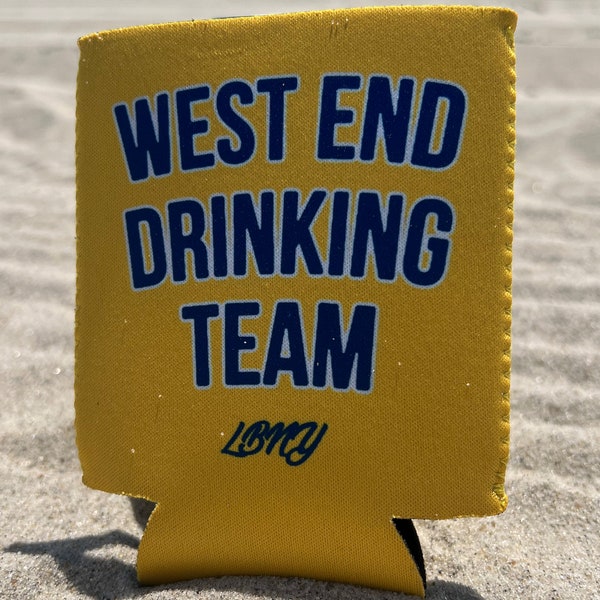 West End Drinking Team LBNY Can Cooler