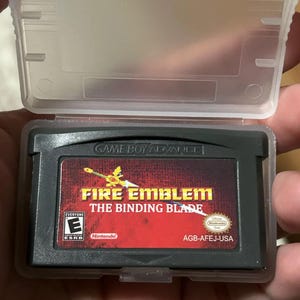 ファイアーエムブレム 封印の剣 ゲームカートリッジ 任天堂 ゲームボーイ USA GBA 32 ビット