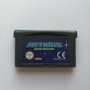 メトロイド ゼロミッション ゲームカートリッジ 任天堂 ゲームボーイアドバンス GBA SP DS
