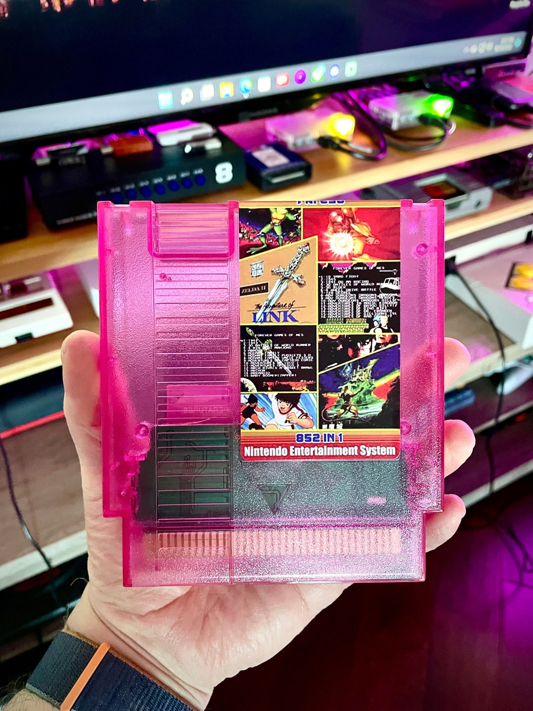 852 in 1 Video Game Cartridge Nintendo NES Console 72 Pin Etsy