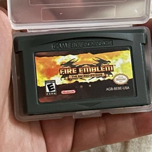ファイアーエムブレム 聖魔の光石 ゲームカートリッジ 任天堂 ゲームボーイ USA GBA 32 ビット