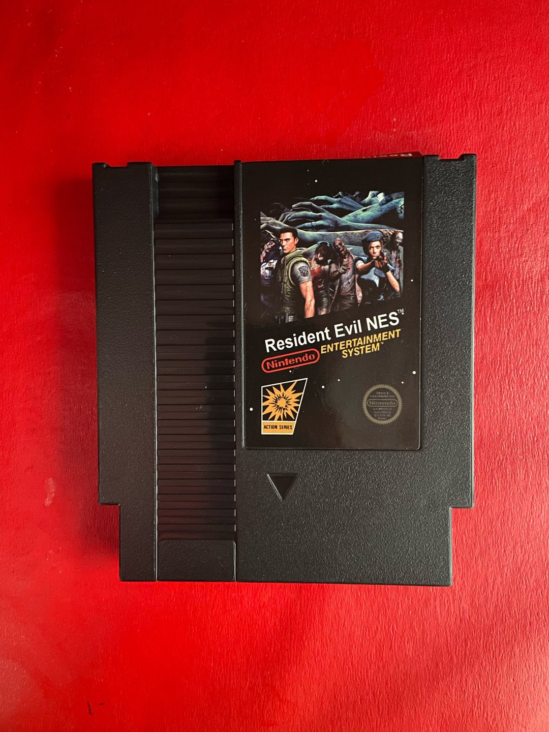 Resident Evil Game Cartridge Nintendo NES Console 72 Pin USA Etsy
