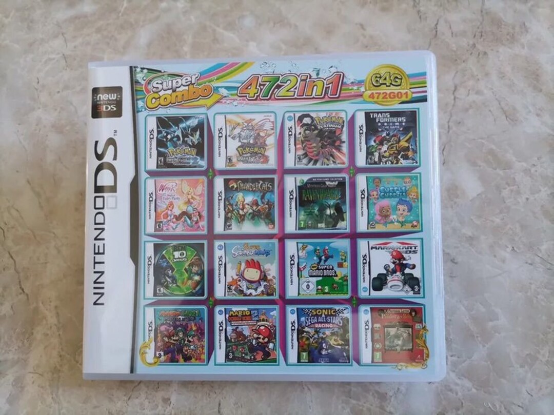 472 in 1 Nintendo 3DS DS 2DS Game Cartridge Packaging Box - Etsy