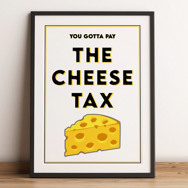 Cheese Wall Art Etsy UK