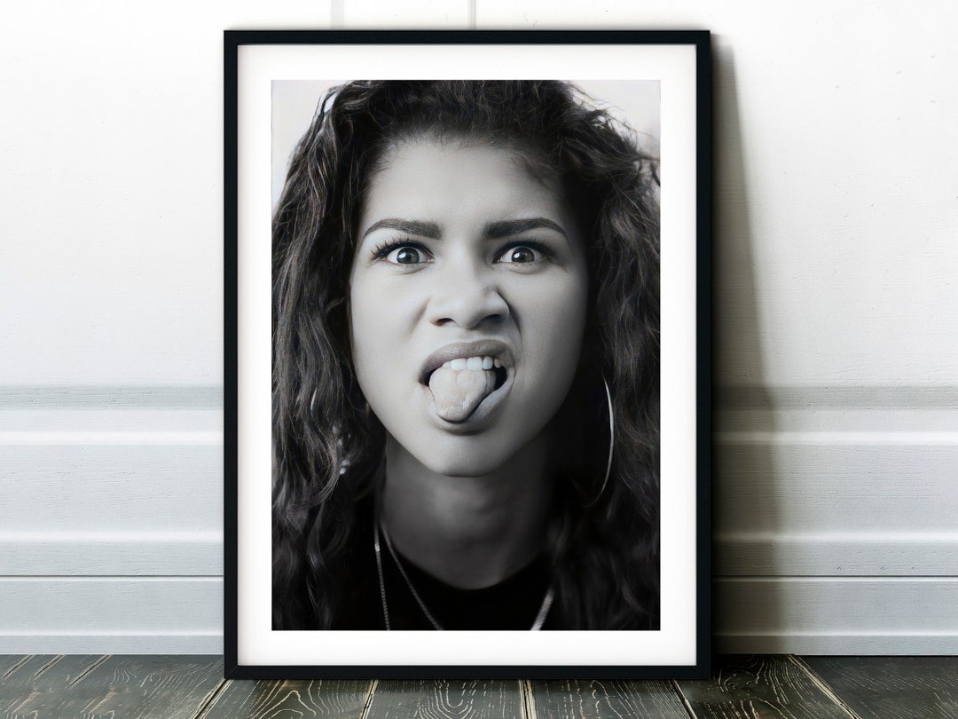 Zendaya Actress Movie Poster Three Size A3 A4 and A5 - Etsy