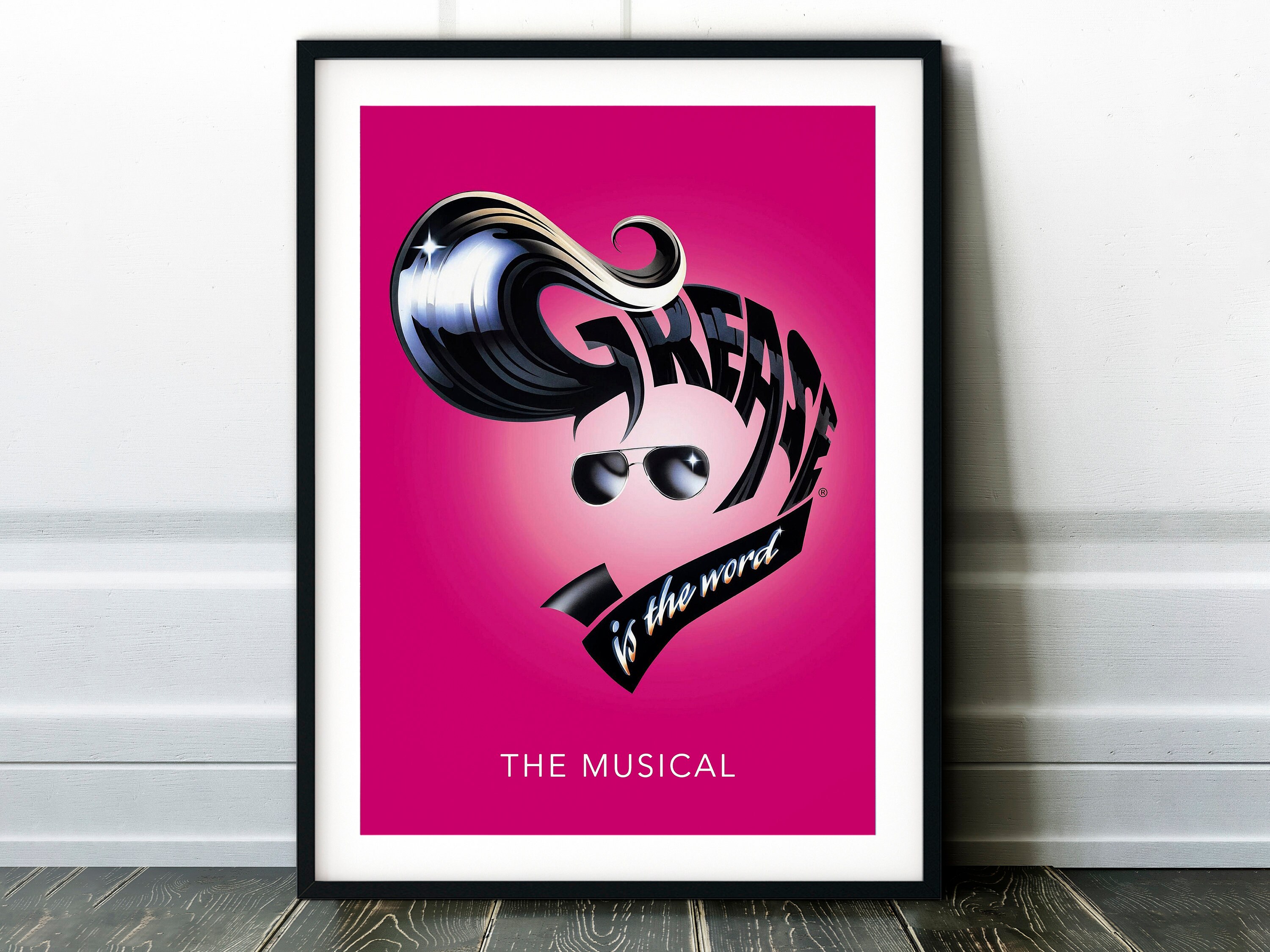 Grease Broadway Poster