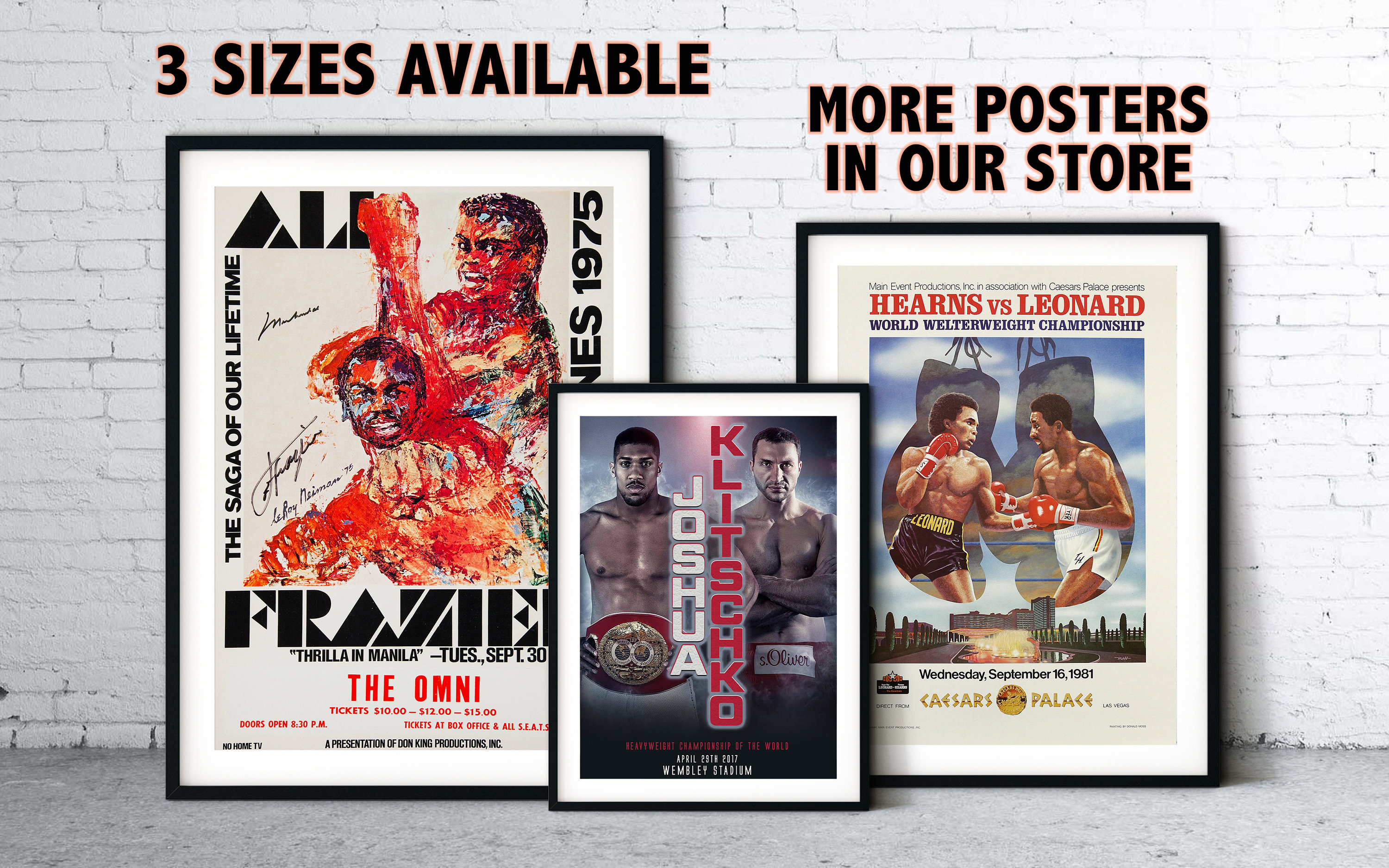 Tyson Fury Vs. Deontay Wilder II Fight Boxing Poster