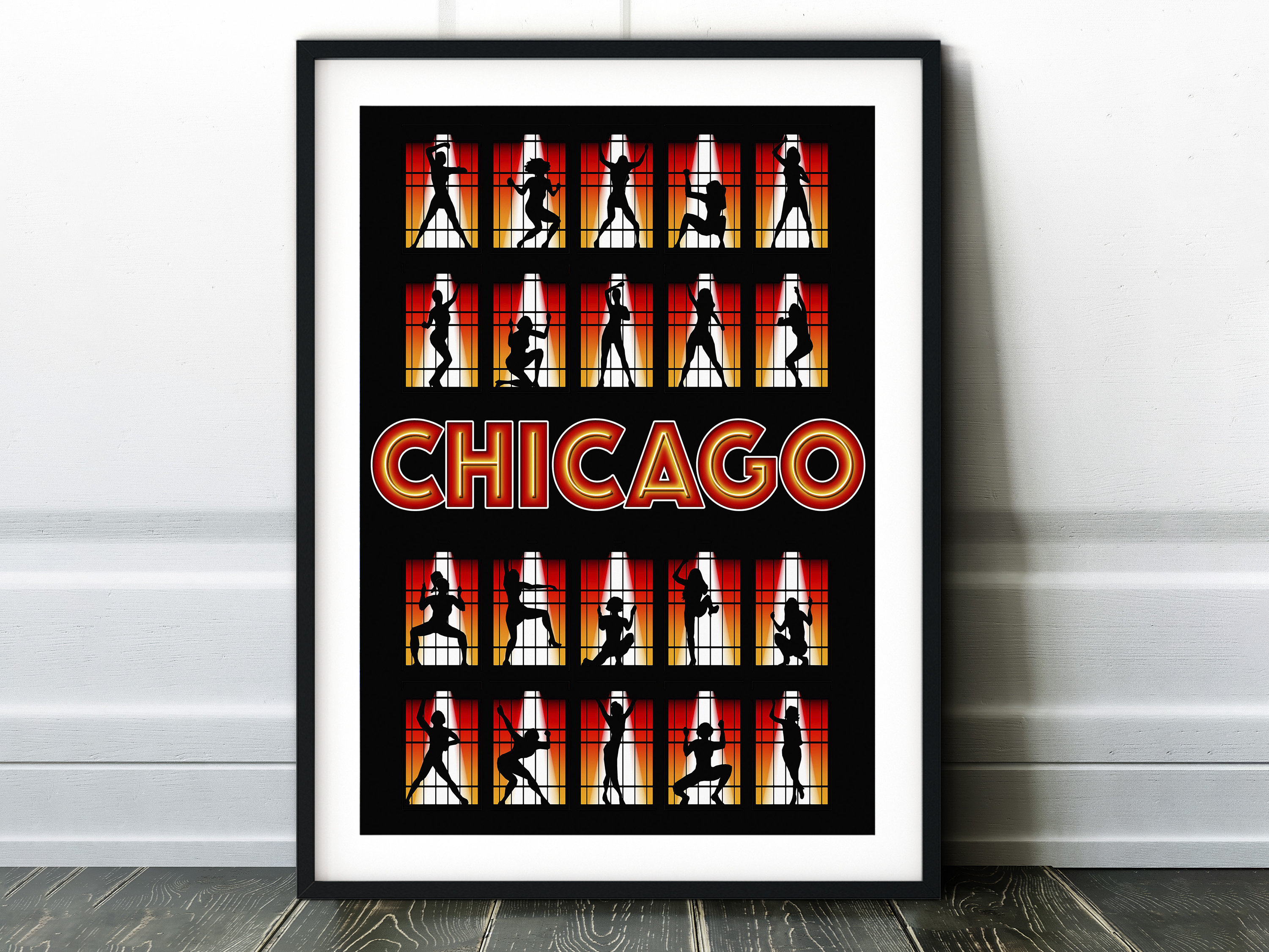 Chicago Original Musical Poster