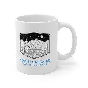 Mug en céramique du parc national des North Cascades