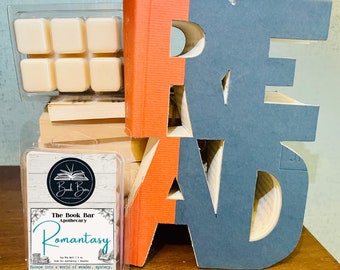 Romantasy Wax Melt | Fantasy Lover Gift | Slow Burn Romance | Enemies to Lovers | Book Worm Gift | Gifts for Her | Bookish Candle