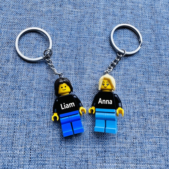 Portachiavi minifigure LEGO personalizzato Regalo perfetto per la