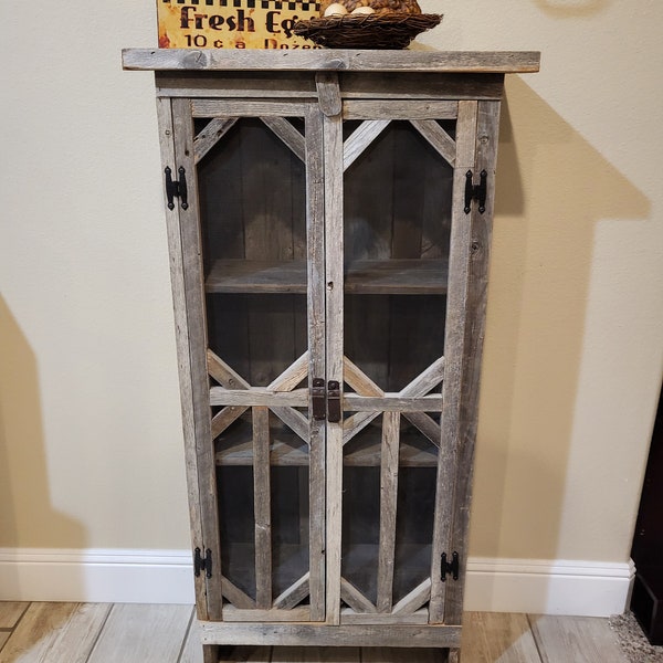 Vintage Handmade Farmhouse Pie Safe/Cabinet