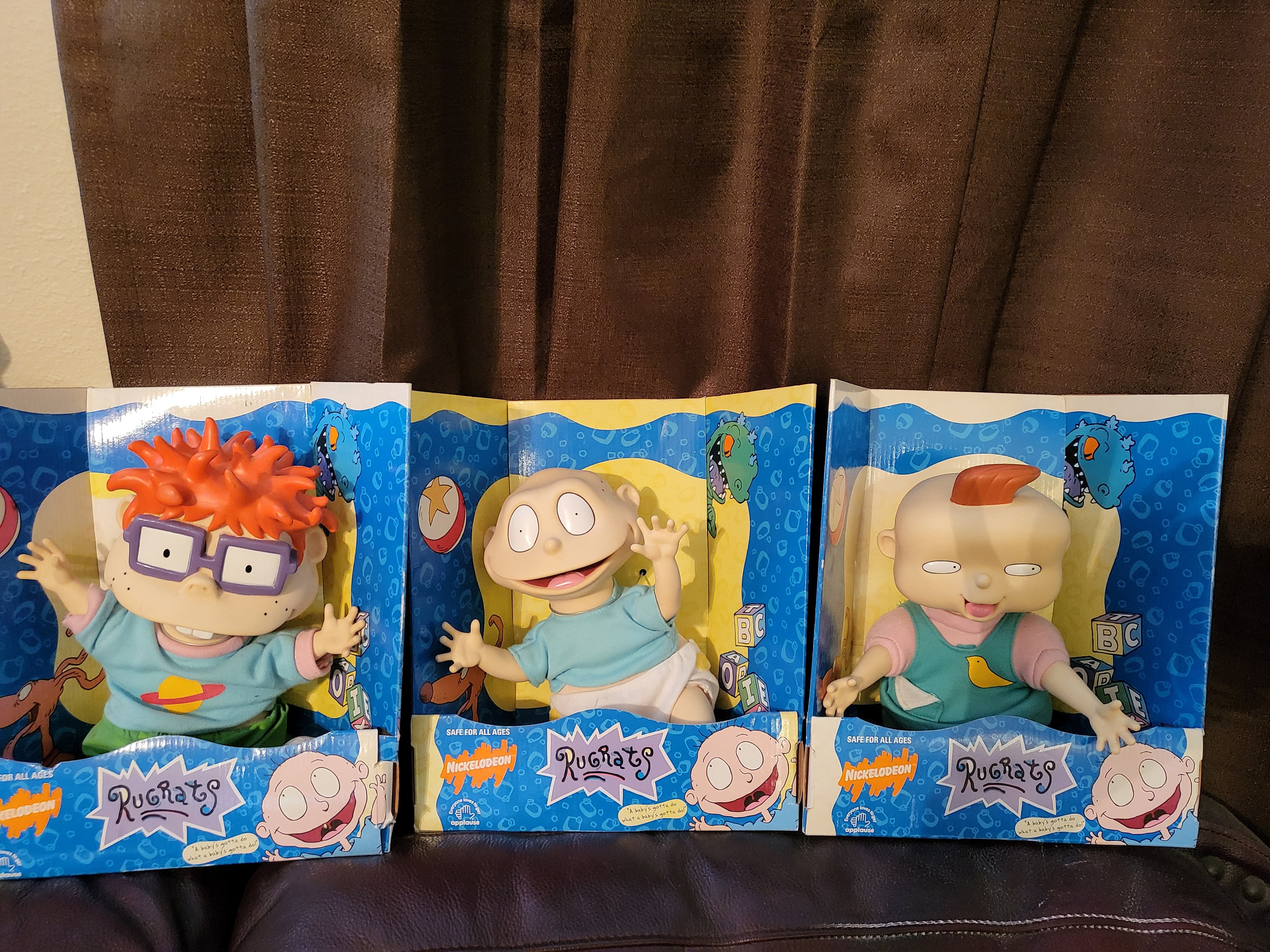 Set of 3 Nickelodeon Rugrats Dolls