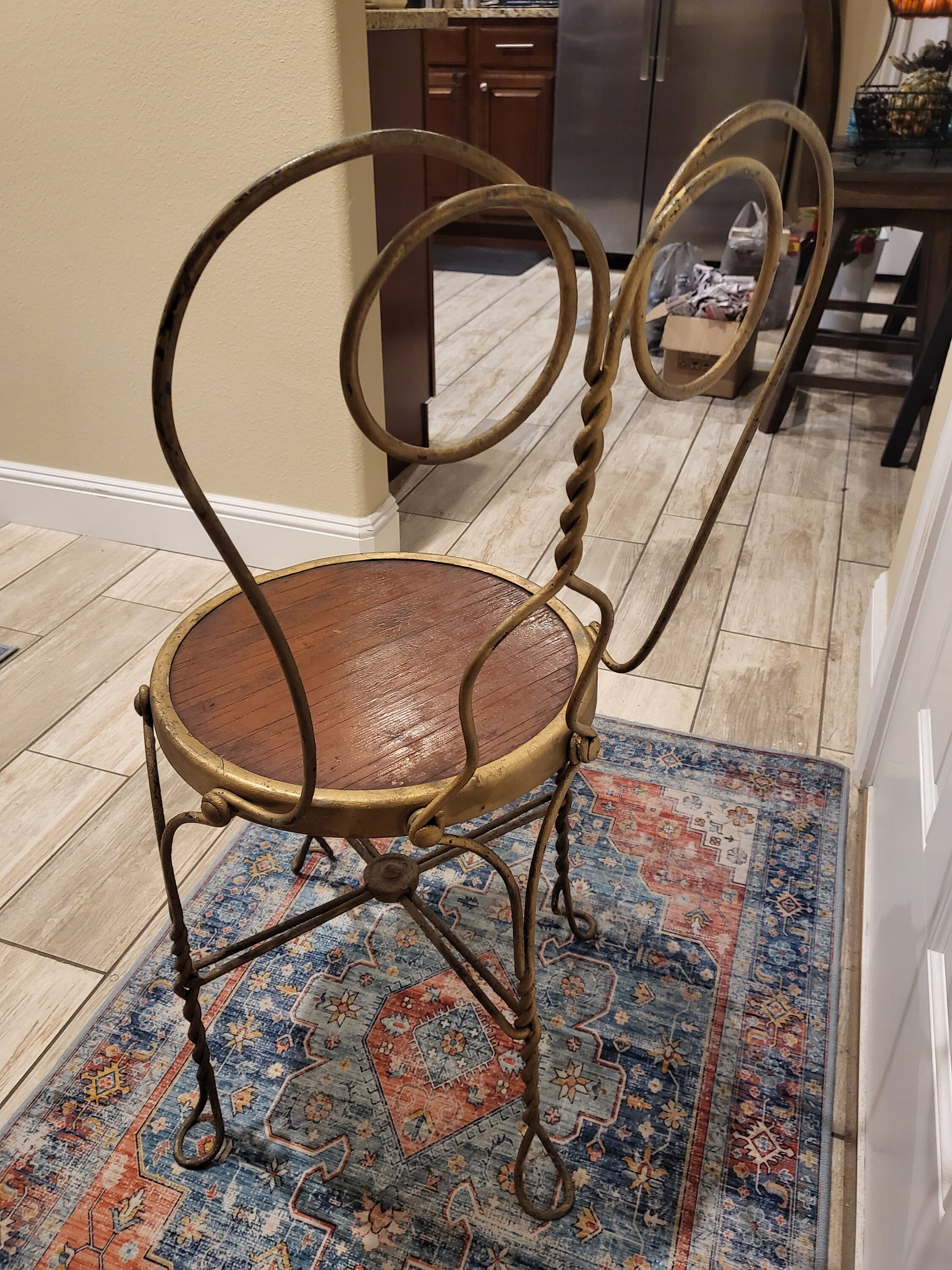 1940s Ice Cream Parlor Chair - Etsy