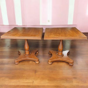 Pair of Vintage Maple End Tables