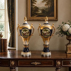 Antique Sevres Vase - Etsy