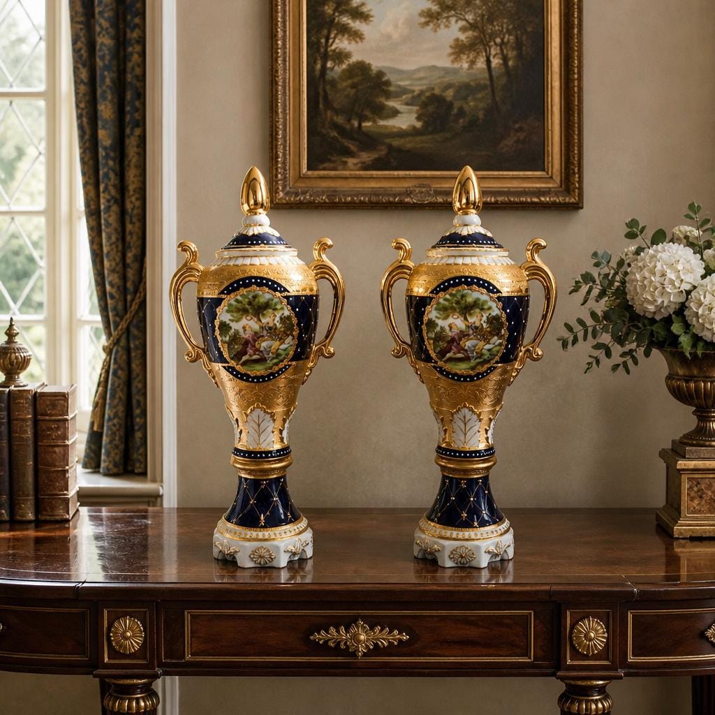 Antique Sèvres Vase - Etsy