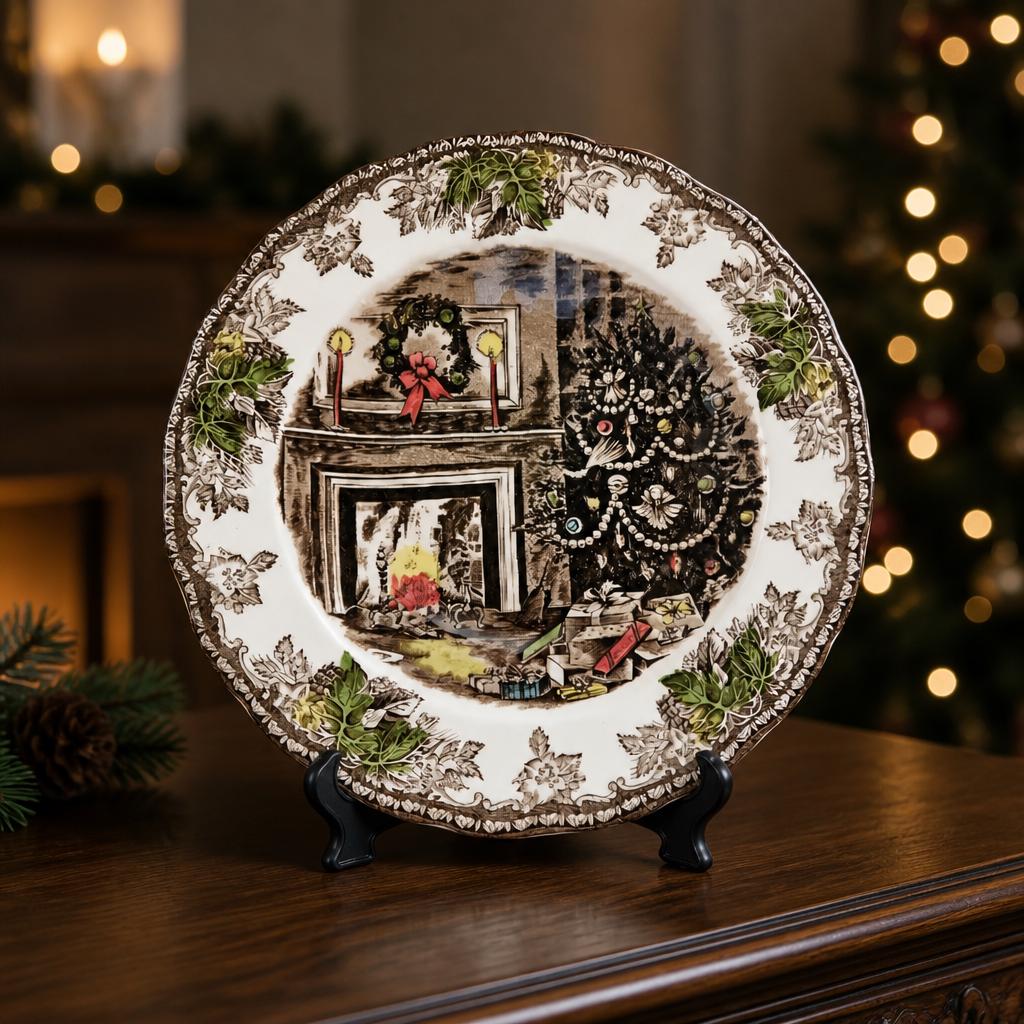 Johnson Brothers Christmas Dinnerware Set - Etsy