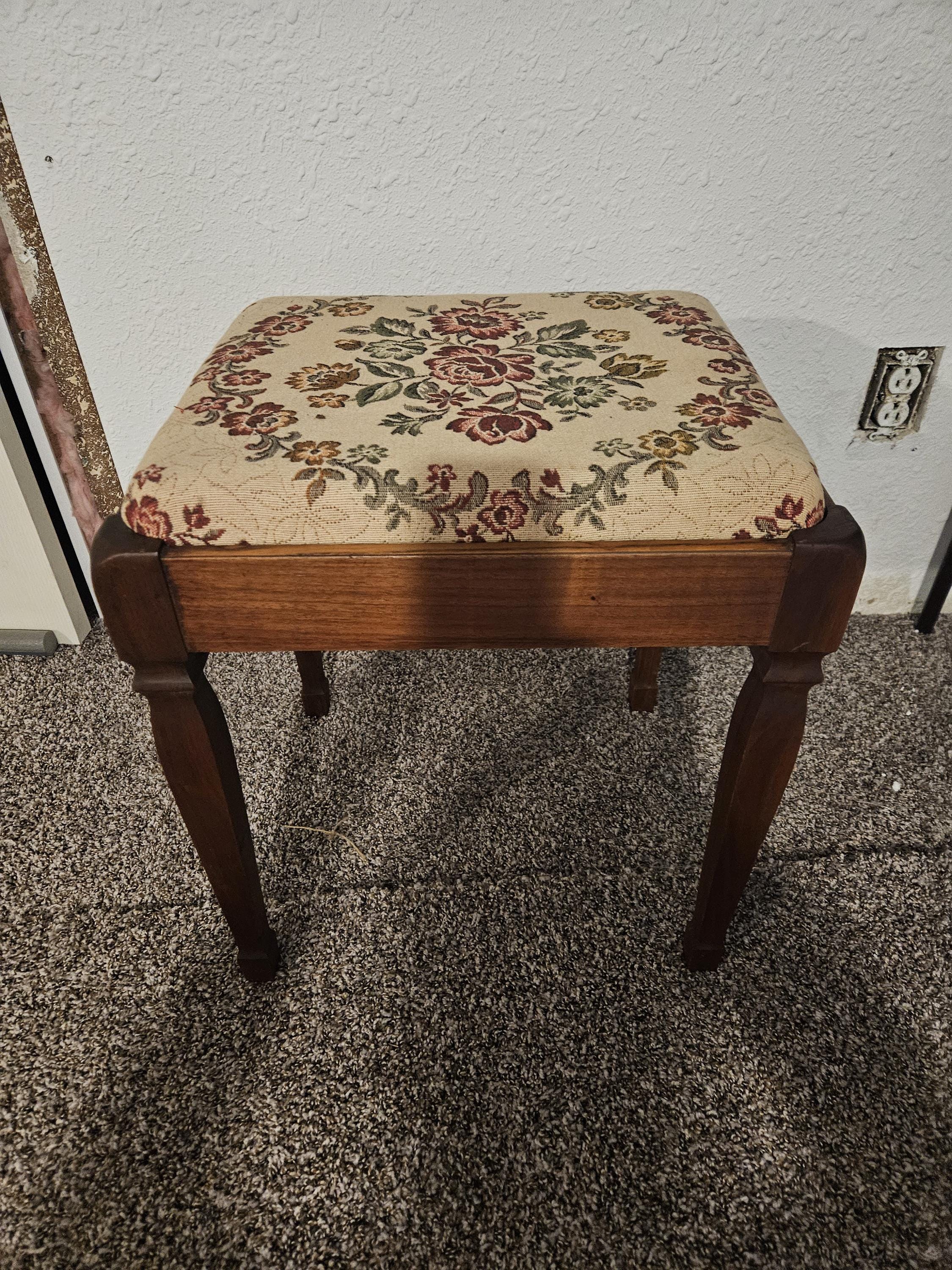 Antique sewing stool sale