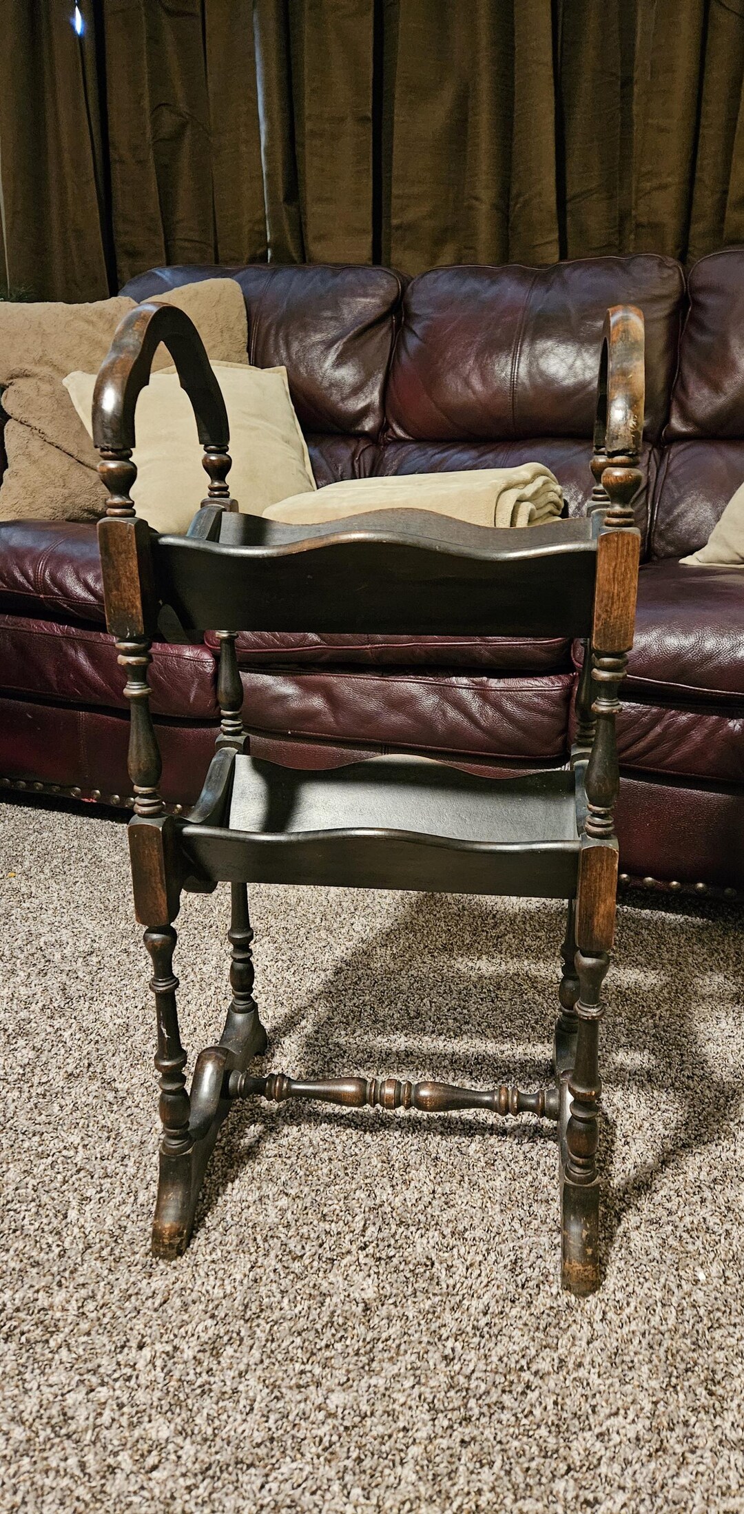 Two Tier Magazine Rack Antique 2 Tier Magazine/book Rack - Etsy