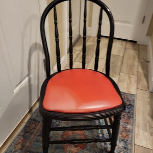 Antique Spindle Back Side Chair