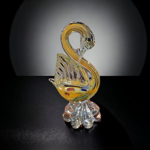 Vintage Murano Glass Swan