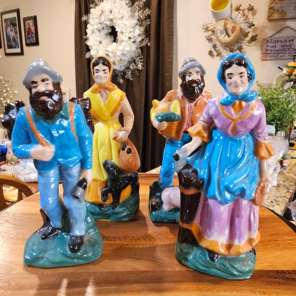 Set of 4 Vintage Figurines