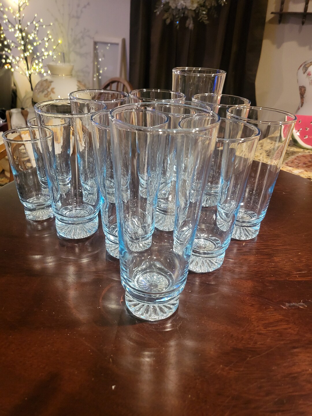Vintage Star Sappire by Duz Crystal Glasses Etsy