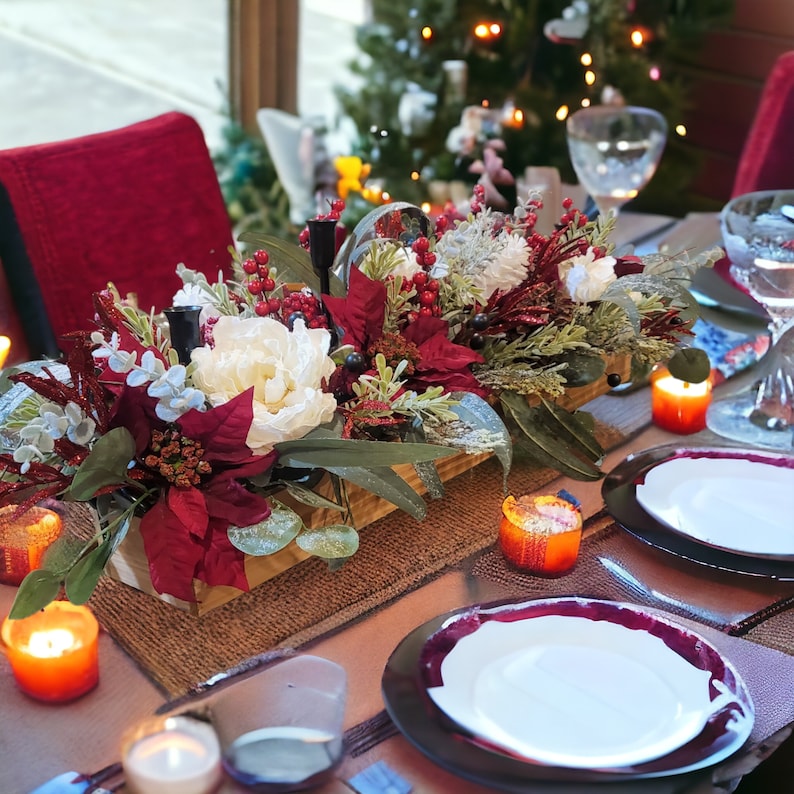 42 Christmas Centerpiece Etsy