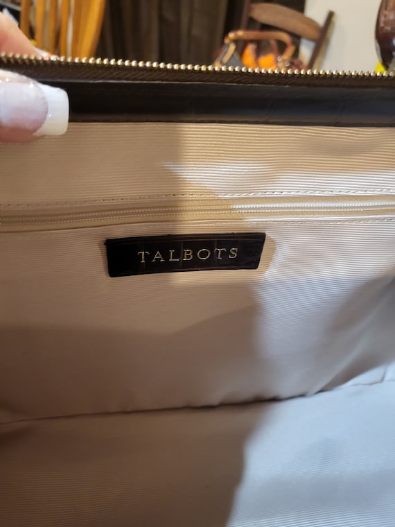 Vintage Talbots Leather Handbag - image 4