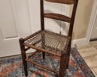 Antique Ladder Back Chair