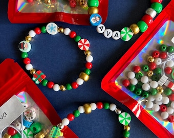 Christmas craft activities kids holiday party favors Christmas DIY activity family Christmas advent gift from Christmas elf gift teacher