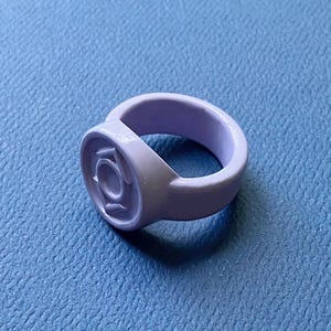 Compassion Lantern Power Ring, DC Comics, Emotional Spectrum, Indigo Lantern, Purple Lantern Corps, Comic Con- Choose Size