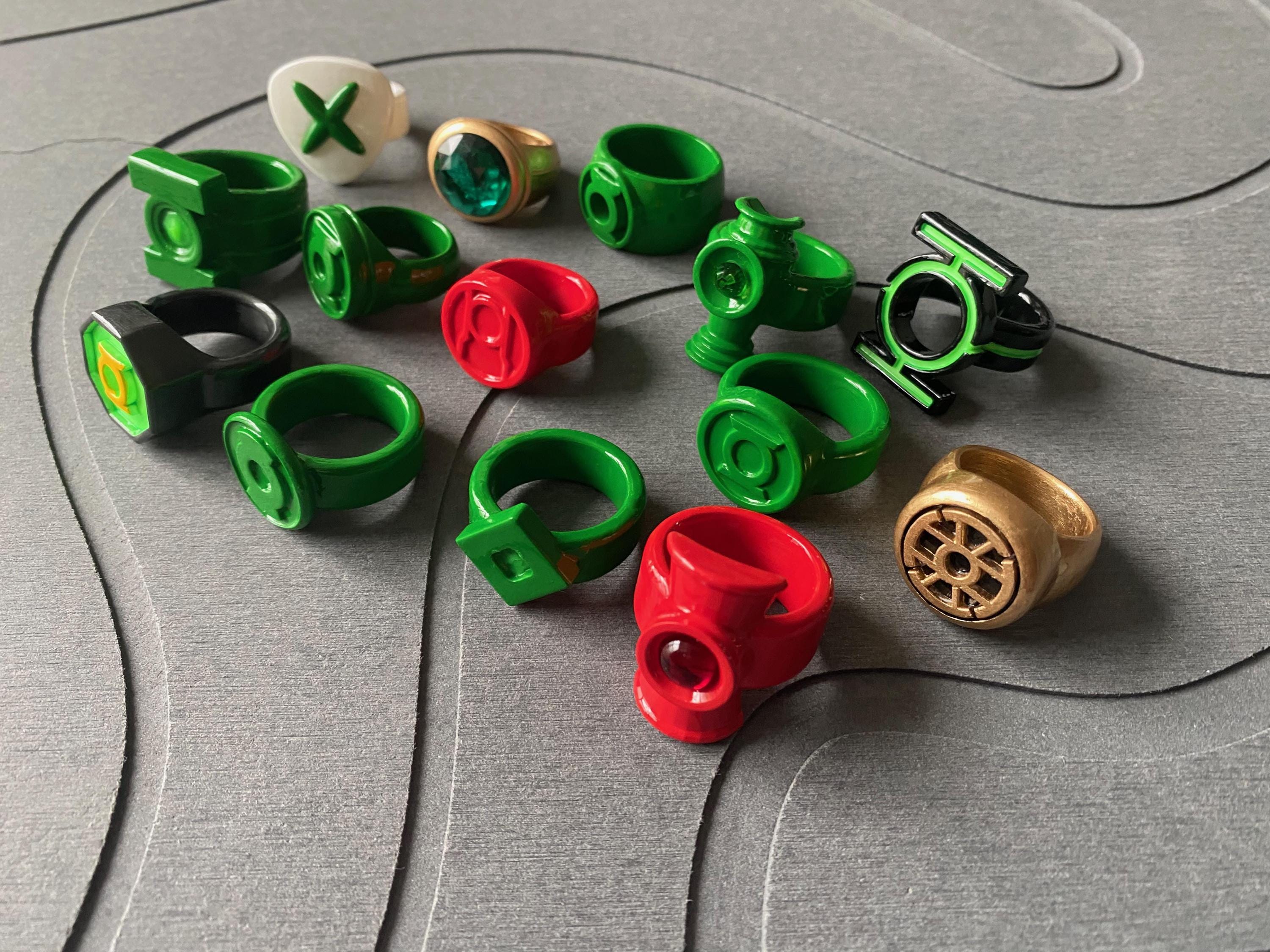 Green Lantern Power Ring, Silver Age Hal Jordan, Cosplay Prop