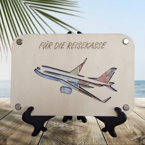 Geldgeschenk - Urlaub / Geld schenken / Geschenkverpackung / Geschenkidee / Verpackung für Geld / Geburtstagsgeschenk lustig / Geldkarte