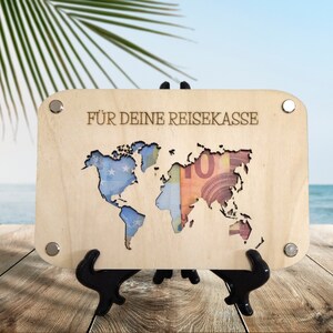 Geldgeschenk - Urlaub / Geld schenken / Geschenkverpackung / Geschenkidee / Verpackung für Geld / Geburtstagsgeschenk lustig / Geldkarte