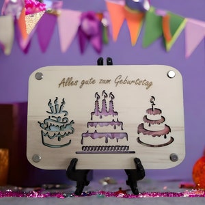 Geldgeschenk - Geburtstag / Geld schenken / Geschenkverpackung / Geschenkidee / Verpackung für Geld / Geburtstagsgeschenk lustig / Geldkarte