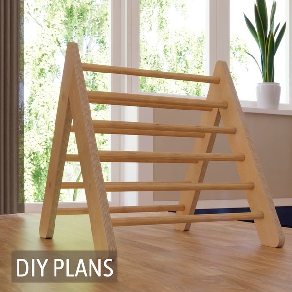 DIY No-Screws Climbing Triangle