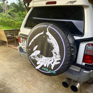 3rd gen Hilux Surf Spare Tire Cover 1996-2002