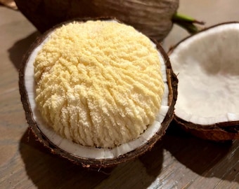 Sprouted Coconut Fruit: Cotton Candy Texture, 2-Fruits Per Order!