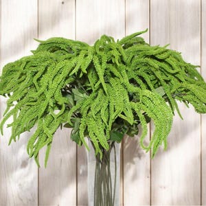Faux Amaranth Tails Branch: 30&quot; Hanging Greenery, DIY Floral Arrangement